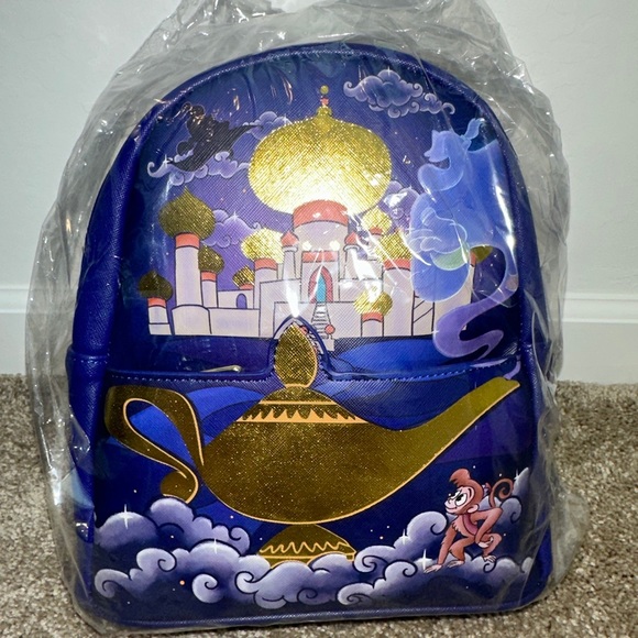 Loungefly Bags Loungefly Disney Aladdin Jasmine Castle Series Mini